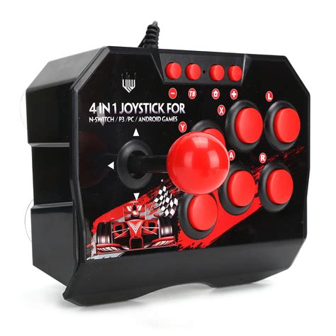 Buy Arcade Fight Stick, Classic Wired PC Street Fight Controller for ...