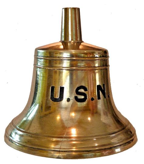 Early US Navy Fore Deck Bell Repaired Crack | Land and Sea Collection