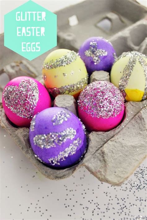 Sea of Blooming Dreams: DIY // Glitter Easter Eggs