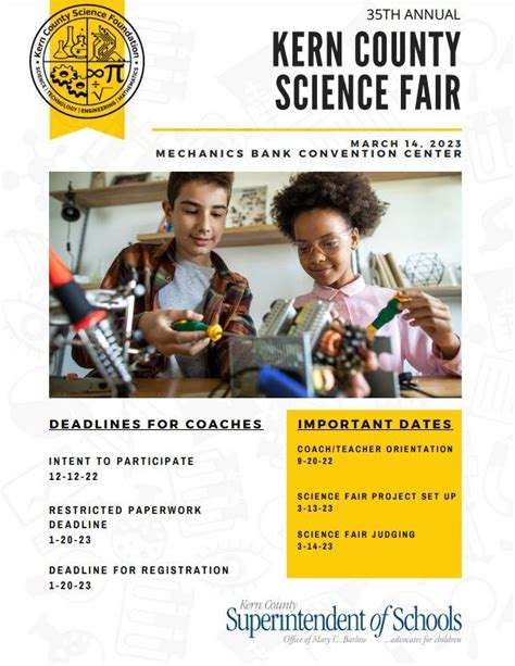 2023 Kern County Science Fair, Mechanics Bank Arena, Theater and Convention Center, Bakersfield ...