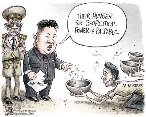 Political Cartoon on 'North Korea Threatens War' by Adam Zyglis, The ...