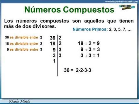 MATEMATICAS SÈPTIMO "B": NUMEROS COMPUESTOS