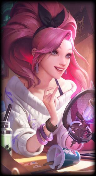 K/DA ALL OUT Seraphine Rising Star :: League of Legends (LoL) Champion Skin on MOBAFire