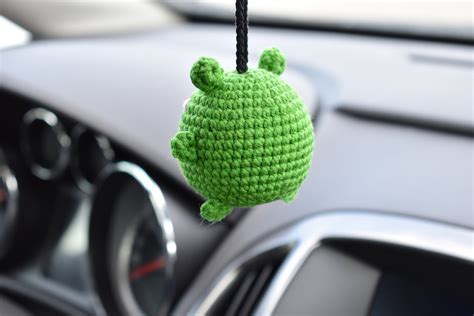 Car Hanging Accessories Cute Frog Roommate Gift | Etsy