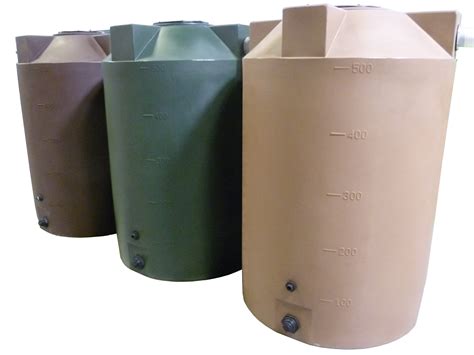 500 Gallon Plastic Rainwater Harvesting Tank - Capitol Water Tanks