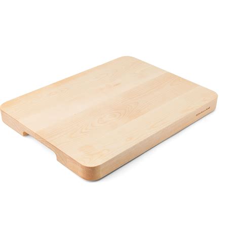 Gourmet Butchers Block Chopping Board with Handles, Birchwood, 42 cm x ...