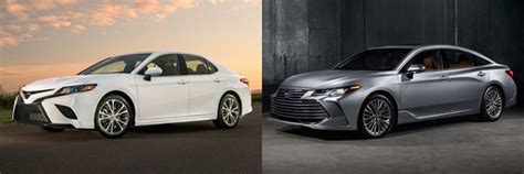 2019 Toyota Camry vs. 2019 Toyota Avalon: What's the Difference ...