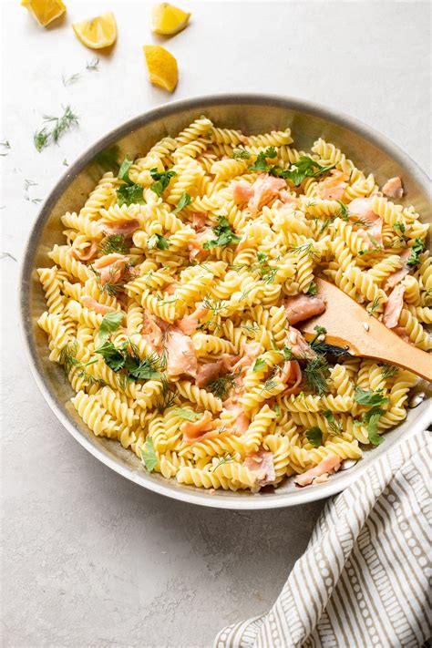 Creamy Smoked Salmon Pasta - Nourish and Fete