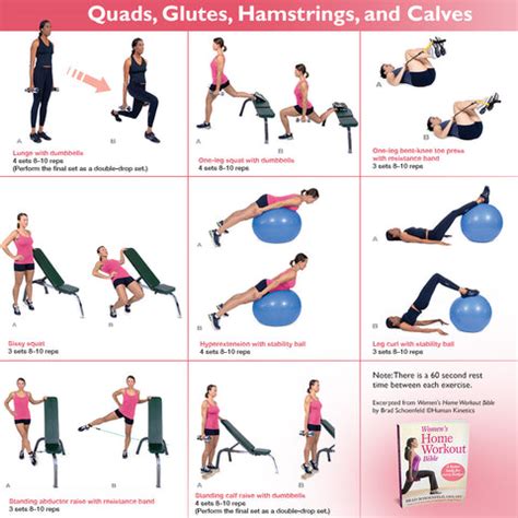 Quads, glutes, hamstrings and calves workout – Human Kinetics Canada