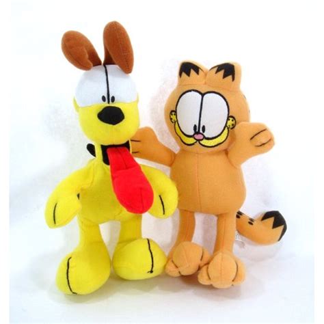 Garfield and Odie 8" Plush Doll Set ** Details can be found by clicking on the image. (This is ...