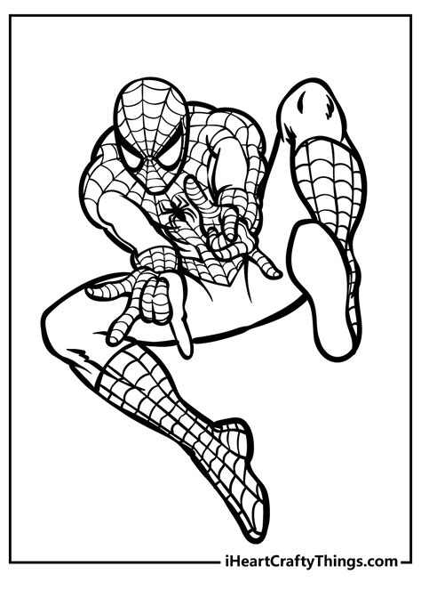 Big Spiderman Coloring Pages