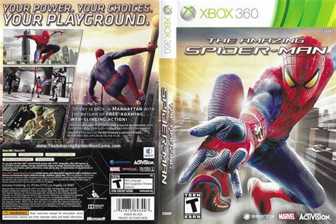 The Amazing Spider-Man (2012) Xbox 360 box cover art - MobyGames