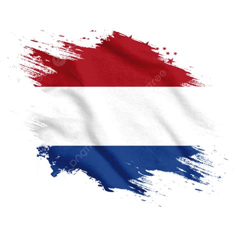 Netherlands Watercolor Brush Flag, Flag, World Cup 2022, Netherlands Flag PNG Transparent ...