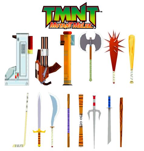 TMNT: Weapons by Maxdemon6 on DeviantArt