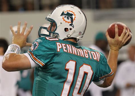 Former Dolphins QB Chad Pennington talks about this years rookie QB's