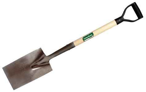 Buy the Ames 46173 Union Tools Garden Spade w/Poly D-Grip & Wood Handle | Hardware World