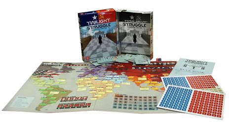 Twilight Struggle Board Game - Cold War Strategy Gameplay