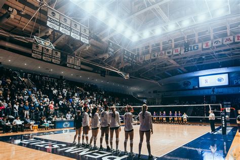 Pack Rec Hall For Penn State Women's Volleyball's NCAA Tournament Match ...