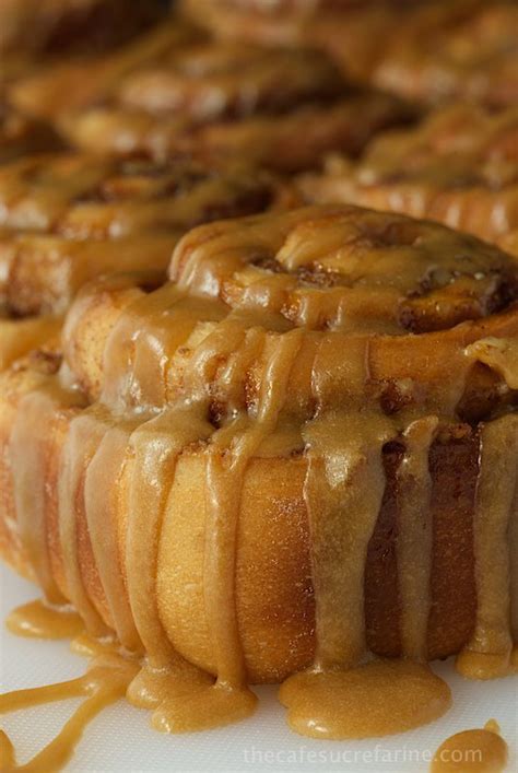 Easy Cinnamon Rolls with Caramel Icing | The Café Sucre Farine