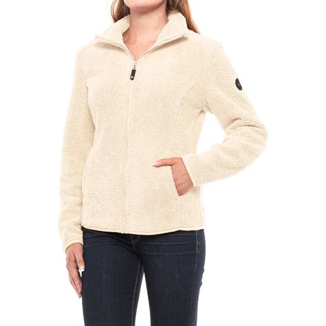 HFX Sherpa Fleece Jacket (For Women) - Save 66%