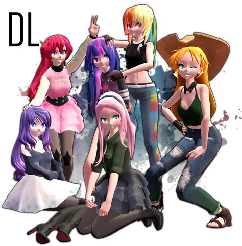 MMD MLP models favourites by MMDkawaiiglimmery on DeviantArt