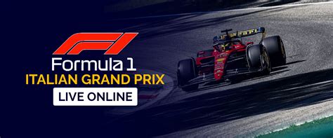 How to Watch F1 Italian Grand Prix Live Online