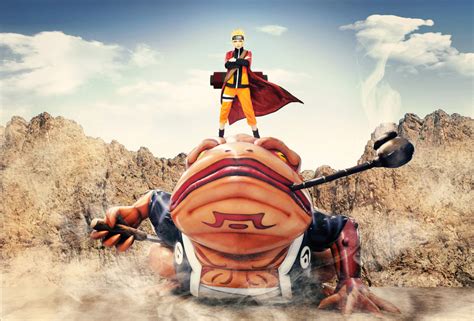 Naruto Uzumaki and Gamabunta - Naruto shippuden by Link130890 on DeviantArt