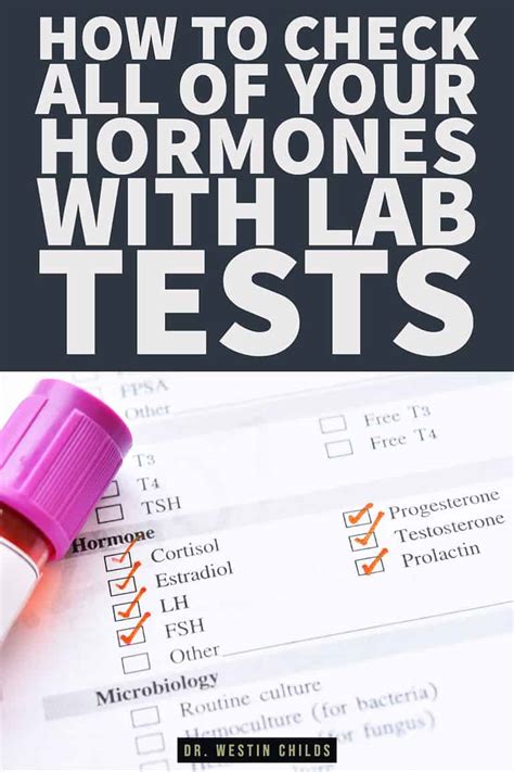 Hormone Testing: Tests for Thyroid, Adrenals, & Sex Hormones