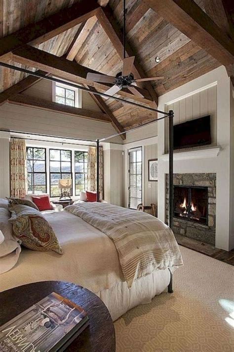 38 Remarkable Rustic Farmhouse Master Bedroom Ideas | Farmhouse style master bedroom, Rustic ...