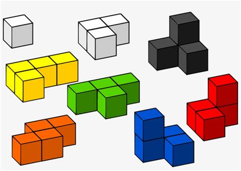 3d Tetris Pieces Clipart 3d Tetris Tetris Friends - Tetris 3d - Free Transparent PNG Download ...