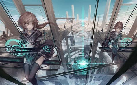 Futuristic Anime Wallpapers - Top Free Futuristic Anime Backgrounds ...