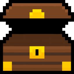 Treasure chest Pixel art animation | OpenGameArt.org