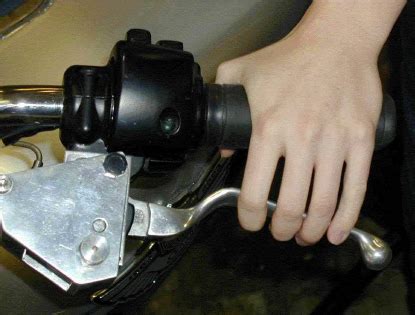 Motorcycle clutch lever instrumented with load cell. | Download ...