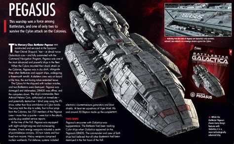 BATTLESTAR GALACTICA SHIPS MAG 8 BATTLESTAR PEGASUS (C: 0-1 : Amazon ...