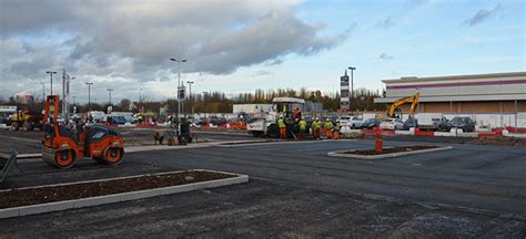 Infrastructure Upgrades at Gallagher Retail Park in Wednesbury – Phase 1 - O'Brien Contractors