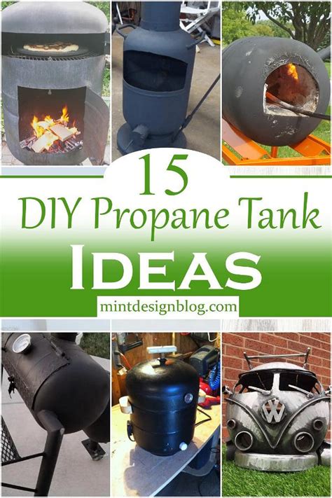 15 DIY Propane Tank Ideas For Recycling - Mint Design Blog