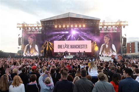 One Love Manchester: Tears and happiness overshadow fear at benefit concert led by Ariana Grande ...