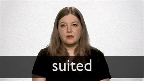 How to pronounce SUITED in British English - YouTube