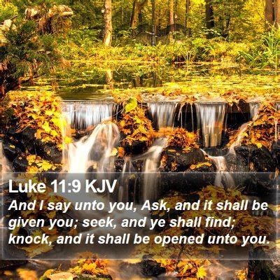 Luke 11 Scripture Images - Luke Chapter 11 KJV Bible Verse Pictures