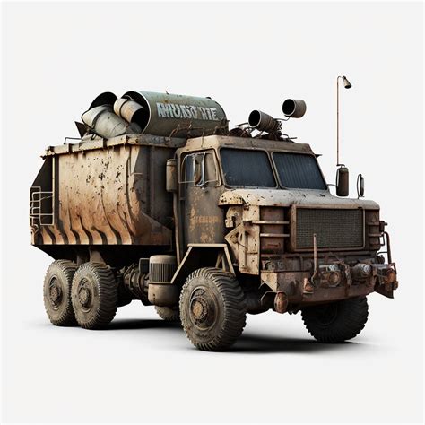 Postapocalyptic Wasteland Vehicle by MCHNCD on DeviantArt