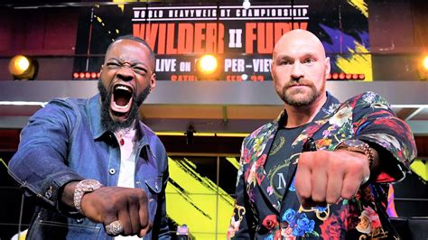 Deontay Wilder vs Tyson Fury 3: Heated face-off today between the ...