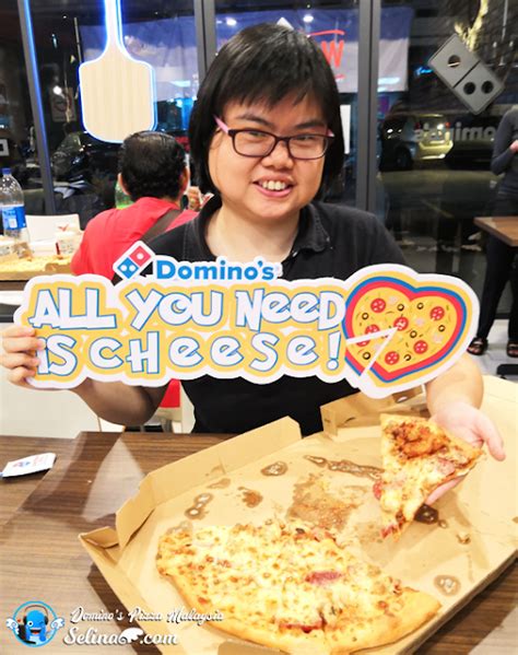 Dominos Deals: Extra Cheese For All Pizza Malaysia