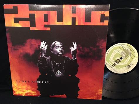 Tupac - I Get Around - Vinyl Single 2Pac Original 1993 Interscope Records | Vinyl, 2pac, Tupac i ...