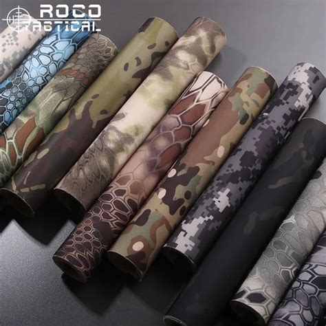 ROCOTACTICAL Hunting Camo Cloth Tape Tactical Sniper Rifle Wrap Multi ...