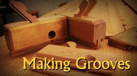 Making Grooves - The Most Under-Appreciated Joint in Woodworking - YouTube