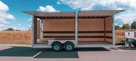 Custom Enclosed Work Trailers