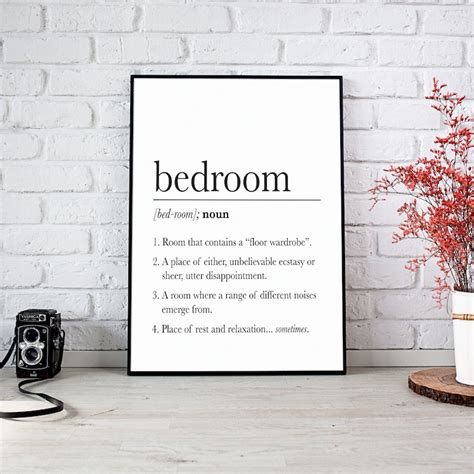 Funny Bedroom Signs Funny Bedroom Art Bedroom Wall Decor - Etsy