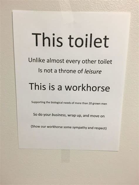 18 Bathroom Signs That Will Make You Laugh Harder Than You Should | Bathroom humor, Funny ...