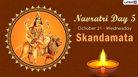 Navratri 2020 Skandamata Puja: Know The Colour and Goddess of Day 5 to Worship The Fifth Avatar ...