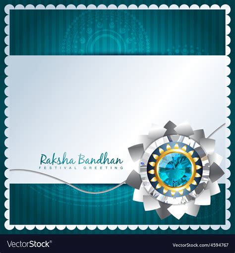 Rakhi background Royalty Free Vector Image - VectorStock